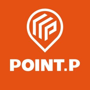 Logo Point.P, fournisseur partenaire de l'Entreprise Bertin Couvreur